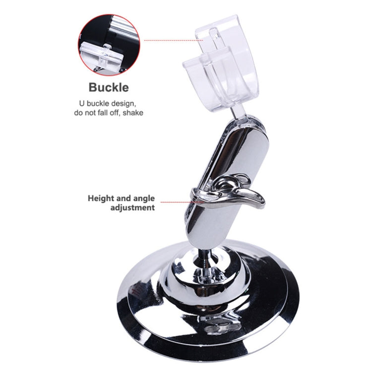 Microscope numérique USB avec capteur d'image 0,3 MP et grossissement 1000X, 8 LED et support professionnel, 1000X