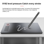VEIKK A15PRO Tablette graphique électronique intelligente 10x6 pouces 5080 LPI Interface Type-C