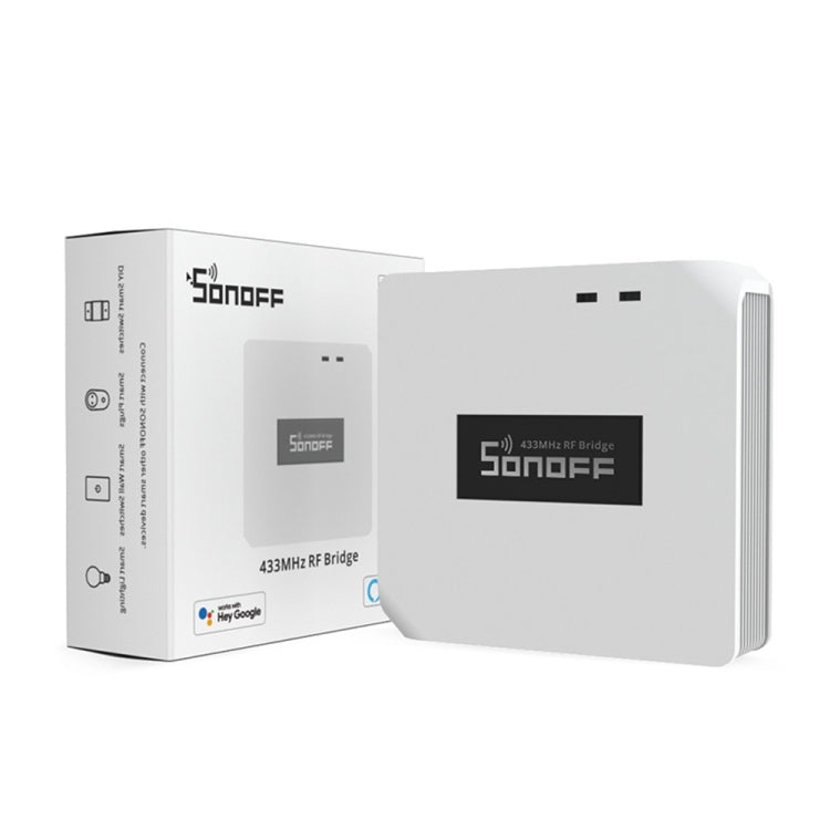 Passerelle Sonoff eWelink Wifi 5V USB pour contrôle à distance RF sans fil 433 MHz (blanc)