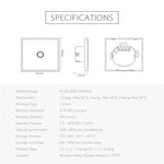 NEO NAS-SC01W Interrupteur de contrôle d’éclairage intelligent WiFi sans fil EU 1 gang