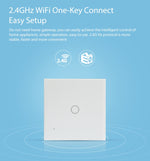 NEO NAS-SC01W Interrupteur de contrôle d’éclairage intelligent WiFi sans fil EU 1 gang