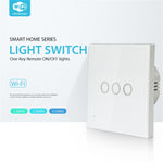 Interrupteur de contrôle d’éclairage intelligent WiFi sans fil NEO NAS-SC03W EU 3 voies, 3 voies