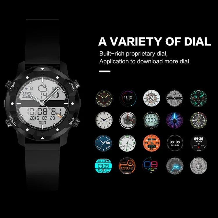 Montre connectée S3 avec écran OLED de 1,39 pouce, Bluetooth, étanche IP67, compatible avec boussole, moniteur de fréquence cardiaque, carte SIM et navigation GPS, compatible avec les téléphones Android et iOS.