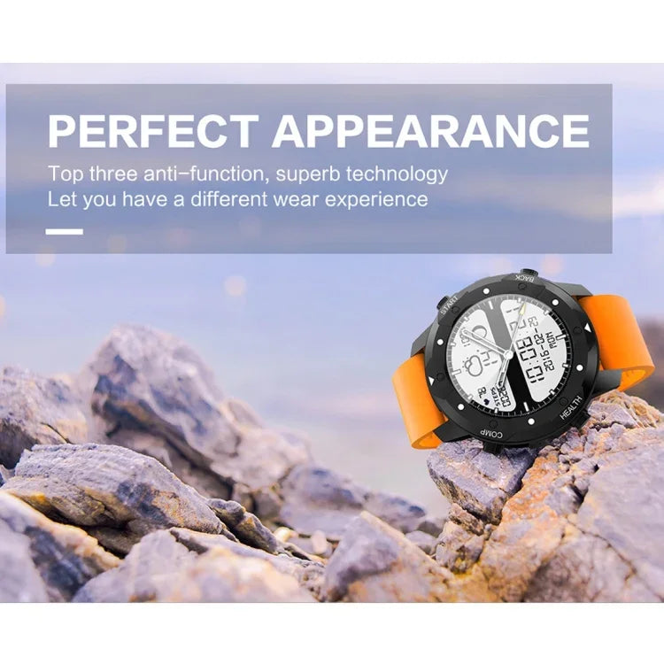 Montre connectée S3 avec écran OLED de 1,39 pouce, Bluetooth, étanche IP67, compatible avec boussole, moniteur de fréquence cardiaque, carte SIM et navigation GPS, compatible avec les téléphones Android et iOS.