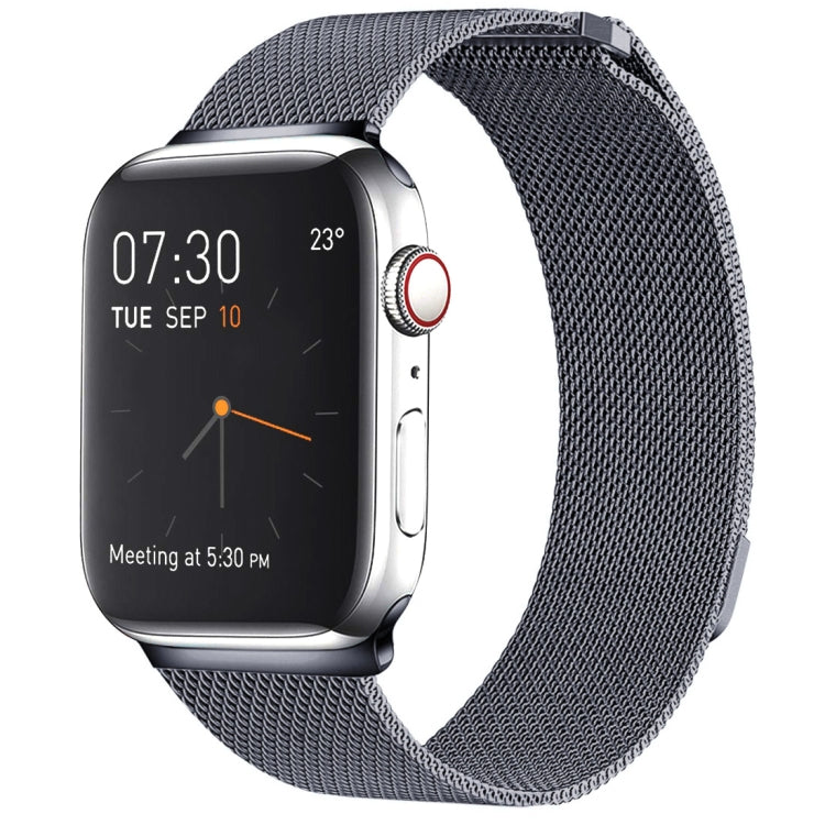 Bracelet de montre magnétique en acier inoxydable milanais pour Apple Watch Series 10 42 mm / 9&8&7 41 mm / SE 3&SE 2&6&SE&5&4 40 mm / 3&2&1 38 mm, pour Apple Watch Series 8&7 41 mm / SE 2&6&SE&5&4 40 mm / 3&2&1 38 mm