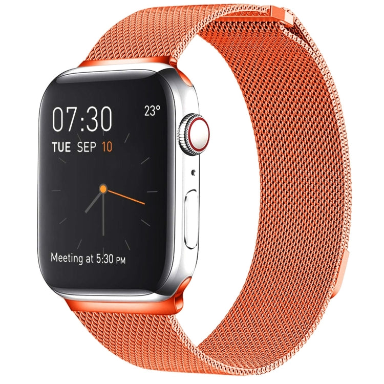 Bracelet de montre magnétique en acier inoxydable milanais pour Apple Watch Series 10 42 mm / 9&8&7 41 mm / SE 3&SE 2&6&SE&5&4 40 mm / 3&2&1 38 mm, pour Apple Watch Series 8&7 41 mm / SE 2&6&SE&5&4 40 mm / 3&2&1 38 mm