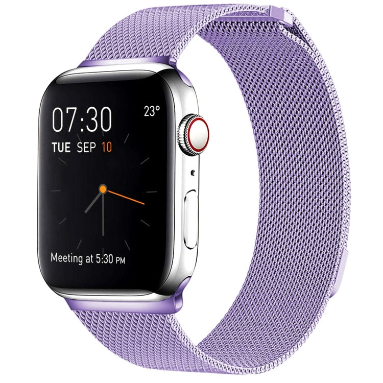 Bracelet de montre magnétique en acier inoxydable milanais pour Apple Watch Series 10 42 mm / 9&8&7 41 mm / SE 3&SE 2&6&SE&5&4 40 mm / 3&2&1 38 mm, pour Apple Watch Series 8&7 41 mm / SE 2&6&SE&5&4 40 mm / 3&2&1 38 mm