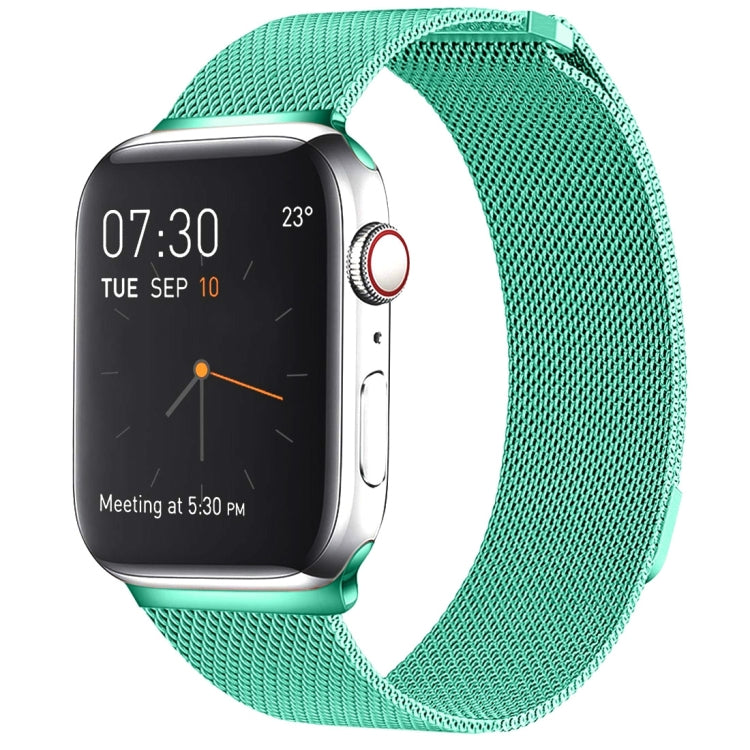 Bracelet de montre magnétique en acier inoxydable milanais pour Apple Watch Series 10 42 mm / 9&8&7 41 mm / SE 3&SE 2&6&SE&5&4 40 mm / 3&2&1 38 mm, pour Apple Watch Series 8&7 41 mm / SE 2&6&SE&5&4 40 mm / 3&2&1 38 mm
