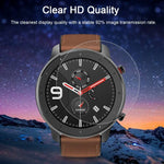 For Amazfit GTR 47mm 0.26mm 2.5D 9H Tempered Glass Film Screen Protector, For Amazfit GTR 47mm