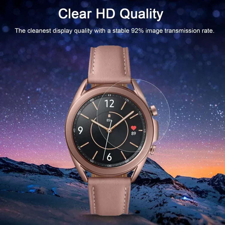 Pour Samsung Galaxy Watch3 45mm 0.26mm 2.5D 9H Protecteur d'écran en verre trempé, Pour Samsung Galaxy Watch3 45mm
