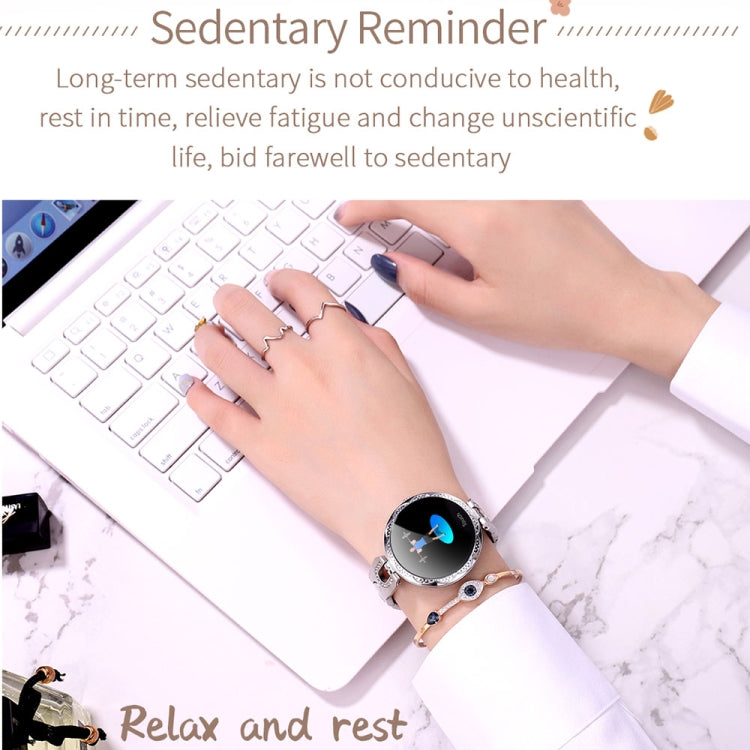 Bracelet connecté AK15 pour femme, écran LCD couleur 1,08 pouce, étanche IP67, compatible avec le suivi de la fréquence cardiaque, du sommeil et la prise de photos à distance.