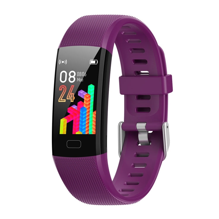 Bracelet connecté Y10 avec écran couleur TFT 0,96 pouce, compatible avec les notifications d'appels, le suivi de la fréquence cardiaque, de la pression artérielle, du sommeil et de la saturation en oxygène.