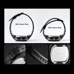 SKMEI 1278 Montre numérique étanche 50m à la mode pour extérieur Montre-bracelet sportive étudiante Supporte 5 groupes de réveils (Titane), SKMEI 1278