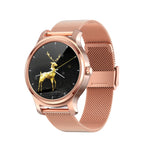 Montre connectée SMA-R2 avec écran IPS de 1,3 pouce, étanche IP65, prise en charge des notifications d'appels et de messages, Bluetooth double mode 3.0 + 4.0, suivi du sommeil et rappel d'activité.