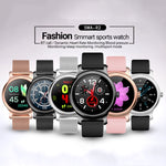 Montre connectée SMA-R2 avec écran IPS de 1,3 pouce, étanche IP65, prise en charge des notifications d'appels et de messages, Bluetooth double mode 3.0 + 4.0, suivi du sommeil et rappel d'activité.