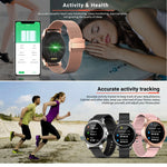 Montre connectée SMA-R2 avec écran IPS de 1,3 pouce, étanche IP65, prise en charge des notifications d'appels et de messages, Bluetooth double mode 3.0 + 4.0, suivi du sommeil et rappel d'activité.