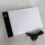 Tablette de traçage USB A5 en acrylique pour dessin et croquis d'anime, 2,2 W 5 V LED, trois niveaux de luminosité, intensité réglable