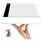 Tablette de traçage USB A5 en acrylique pour dessin et croquis d'anime, 2,2 W 5 V LED, trois niveaux de luminosité, intensité réglable