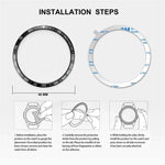 Cadre de protection en acier pour Galaxy Watch 42mm, 42mm