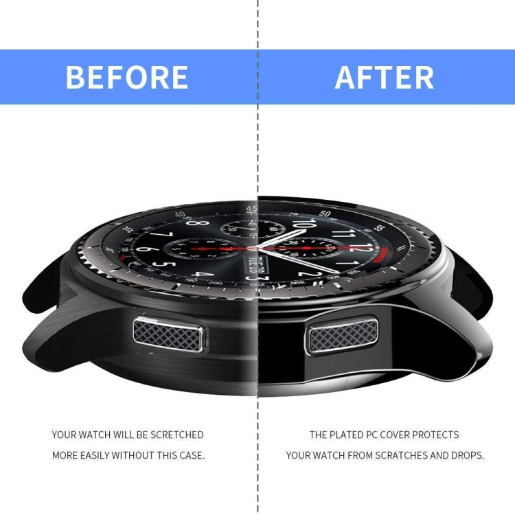 Étui antichoc plaqué TPU pour montre connectée Samsung Gear S3 Frontier 46 mm