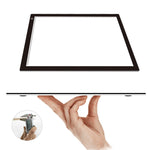 Planche de copie acrylique A2 LED 23W 12V Trois niveaux de luminosité Dimmable Tablette de dessin anime, prise EU, prise EU