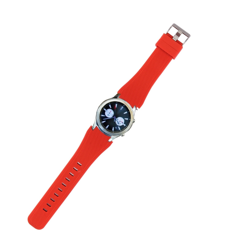 Pour Samsung Gear S3 Classic Bracelet de montre en silicone, Longueur : environ 22,4 cm, CA5541AG, CA5541B, CA5541D, CA5541E, CA5541G, CA5541P, CA5541R, CA5541W, CA5541Y, CA5541I