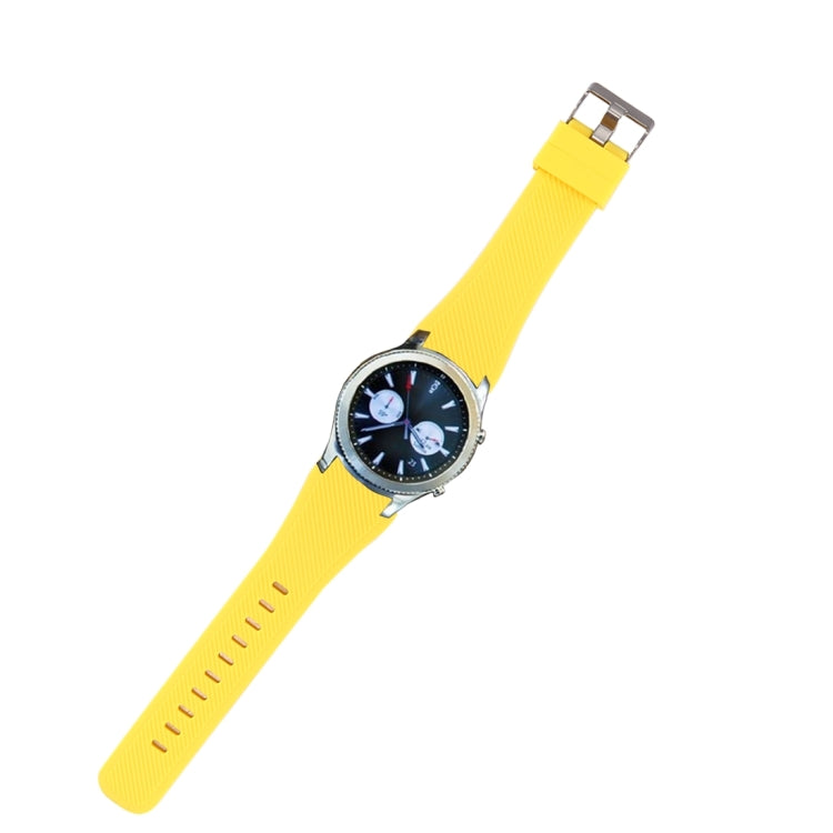 Pour Samsung Gear S3 Classic Bracelet de montre en silicone, Longueur : environ 22,4 cm, CA5541AG, CA5541B, CA5541D, CA5541E, CA5541G, CA5541P, CA5541R, CA5541W, CA5541Y, CA5541I