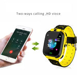 Montre connectée Q12B pour enfants avec écran couleur de 1,44 pouce, géolocalisation LBS, numérotation bidirectionnelle, premiers secours en un clic, surveillance vocale et application Setracker.
