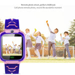 Montre connectée Q12B pour enfants avec écran couleur de 1,44 pouce, géolocalisation LBS, numérotation bidirectionnelle, premiers secours en un clic, surveillance vocale et application Setracker.