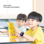 Montre connectée Q12B pour enfants avec écran couleur de 1,44 pouce, géolocalisation LBS, numérotation bidirectionnelle, premiers secours en un clic, surveillance vocale et application Setracker.