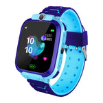 Montre connectée Q12B pour enfants avec écran couleur de 1,44 pouce, géolocalisation LBS, numérotation bidirectionnelle, premiers secours en un clic, surveillance vocale et application Setracker.