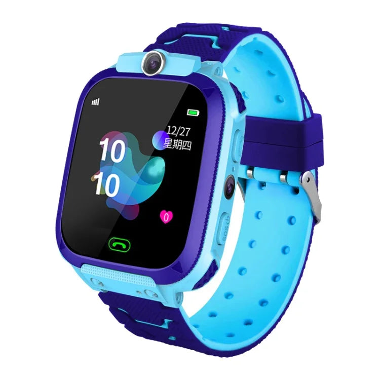 Montre connectée Q12B pour enfants avec écran couleur de 1,44 pouce, géolocalisation LBS, numérotation bidirectionnelle, premiers secours en un clic, surveillance vocale et application Setracker.