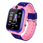 Montre connectée Q120 pour enfants avec écran couleur 1,44 pouce, étanche IP67, géolocalisation LBS, numérotation bidirectionnelle, premiers secours en un clic, écoute vocale et application Setracker.