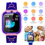 Montre connectée Q12 pour enfants avec écran couleur de 1,44 pouce, non étanche, compatible avec la géolocalisation LBS, la numérotation bidirectionnelle, l'appel d'urgence, l'écoute vocale et l'application Setracker.