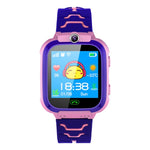 Montre connectée Q12 pour enfants avec écran couleur de 1,44 pouce, non étanche, compatible avec la géolocalisation LBS, la numérotation bidirectionnelle, l'appel d'urgence, l'écoute vocale et l'application Setracker.
