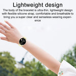 ZL02D Montre connectée 1,28 pouce étanche IP67 avec bracelet en acier, prise en charge de la surveillance de la fréquence cardiaque, bracelet en acier (bleu), bracelet en acier (noir), bracelet en acier (rose), bracelet en acier (doré)