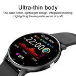 ZL02D Montre connectée 1,28 pouce étanche IP67 avec bracelet en acier, prise en charge de la surveillance de la fréquence cardiaque, bracelet en acier (bleu), bracelet en acier (noir), bracelet en acier (rose), bracelet en acier (doré)