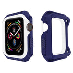 Smart Watch Shockproof Two Color Protective Case For Apple Watch Series 3 / 2 / 1 38mm, For Apple Watch Series 3 / 2 / 1 38mm (Black Yellow), For Apple Watch Series 3 / 2 / 1 38mm (Red Black), For Apple Watch Series 3 / 2 / 1 38mm (White Blue)         ...