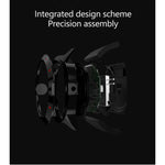 Montre intelligente N6 avec écran TFT 1,3 pouce MTK2502C Bluetooth4.0, bracelet en silicone, supporte moniteur de fréquence cardiaque & podomètre & suivi du sommeil & rappel sédentaire, bracelet silicone/rouge, bracelet silicone/jaune