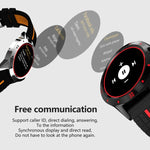 Montre intelligente N6 avec écran TFT 1,3 pouce MTK2502C Bluetooth4.0, bracelet en silicone, supporte moniteur de fréquence cardiaque & podomètre & suivi du sommeil & rappel sédentaire, bracelet silicone/rouge, bracelet silicone/jaune