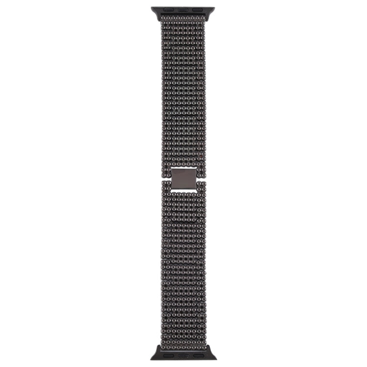 Pour Apple Watch Series 7 41mm / 6 & SE & 5 & 4 40mm / 3 & 2 & 1 38mm Bracelet en Acier Inoxydable à Neuf Billes, Pour Apple Watch Series 7 41mm / 6 & SE & 5 & 4 40mm / 3 & 2 & 1 38mm