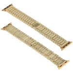 Pour Apple Watch Series 7 41mm / 6 & SE & 5 & 4 40mm / 3 & 2 & 1 38mm Bracelet en Acier Inoxydable à Neuf Billes, Pour Apple Watch Series 7 41mm / 6 & SE & 5 & 4 40mm / 3 & 2 & 1 38mm