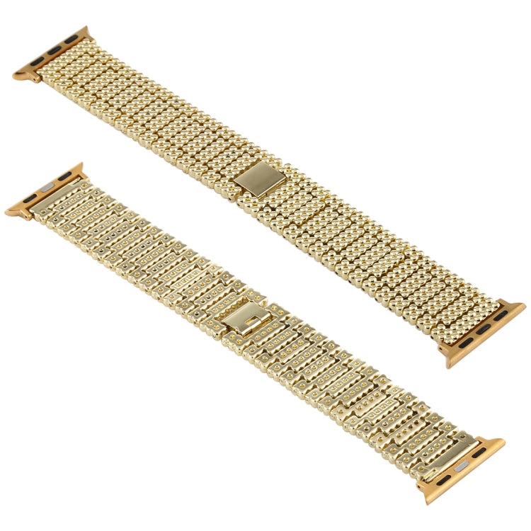 Pour Apple Watch Series 7 41mm / 6 & SE & 5 & 4 40mm / 3 & 2 & 1 38mm Bracelet en Acier Inoxydable à Neuf Billes, Pour Apple Watch Series 7 41mm / 6 & SE & 5 & 4 40mm / 3 & 2 & 1 38mm