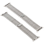 Pour Apple Watch Series 7 41mm / 6 & SE & 5 & 4 40mm / 3 & 2 & 1 38mm Bracelet en Acier Inoxydable à Neuf Billes, Pour Apple Watch Series 7 41mm / 6 & SE & 5 & 4 40mm / 3 & 2 & 1 38mm