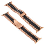 Pour bracelet de montre en acier inoxydable Apple Watch Series 10 42 mm / 9&8&7 41 mm / SE 3&SE 2&6&SE&5&4 40 mm / 3&2&1 38 mm, pour Apple Watch Series 8&7 41 mm / SE 2&6&SE&5&4 40 mm / 3&2&1 38 mm