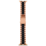 Pour bracelet de montre en acier inoxydable Apple Watch Series 10 42 mm / 9&8&7 41 mm / SE 3&SE 2&6&SE&5&4 40 mm / 3&2&1 38 mm, pour Apple Watch Series 8&7 41 mm / SE 2&6&SE&5&4 40 mm / 3&2&1 38 mm