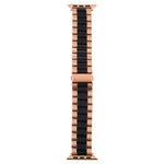 Pour bracelet de montre en acier inoxydable Apple Watch Series 10 42 mm / 9&8&7 41 mm / SE 3&SE 2&6&SE&5&4 40 mm / 3&2&1 38 mm, pour Apple Watch Series 8&7 41 mm / SE 2&6&SE&5&4 40 mm / 3&2&1 38 mm