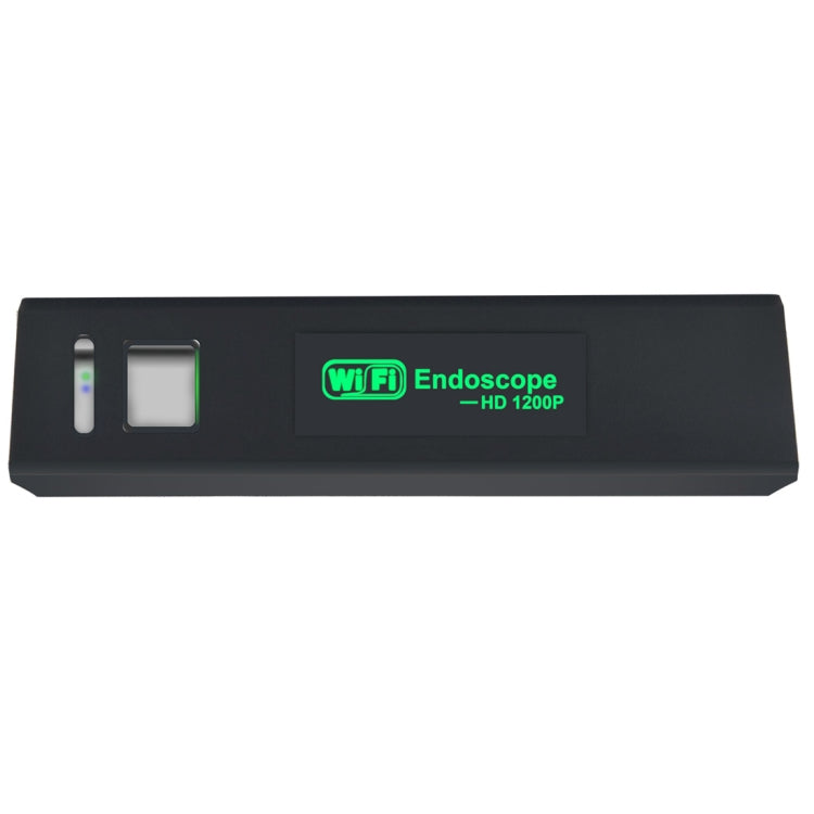 YPC110 Caméra HD 2.0MP 8mm Endoscope WiFi Tube serpent Inspection avec 8 LED, Étanche IP68, Diamètre de l'objectif : 8mm, Longueur : 3,5m, Câble rigide, Câble rigide 3,5m
