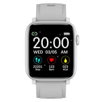 Montre connectée de sport SE02 Bluetooth, avec suivi de la fréquence cardiaque, de la pression artérielle, de l'oxygénation sanguine, du sommeil et rappel d'activité.