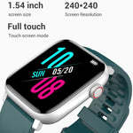 Montre connectée de sport SE02 Bluetooth, avec suivi de la fréquence cardiaque, de la pression artérielle, de l'oxygénation sanguine, du sommeil et rappel d'activité.